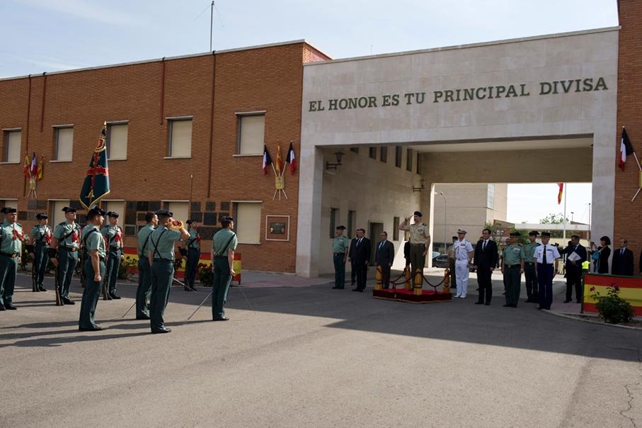 Visita del Rey de España al Colegio de Guardias Jóvenes de Valdemoro 2018