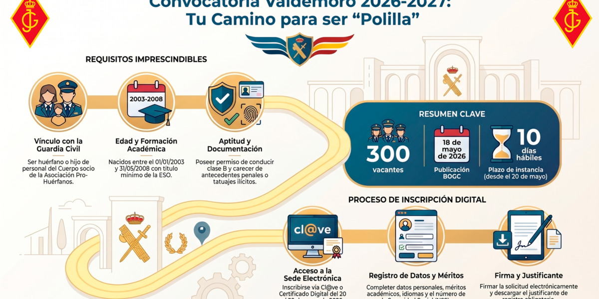 Como rellenar la instancia del Colegio de Guardias Jóvenes de Valdemoro 2026