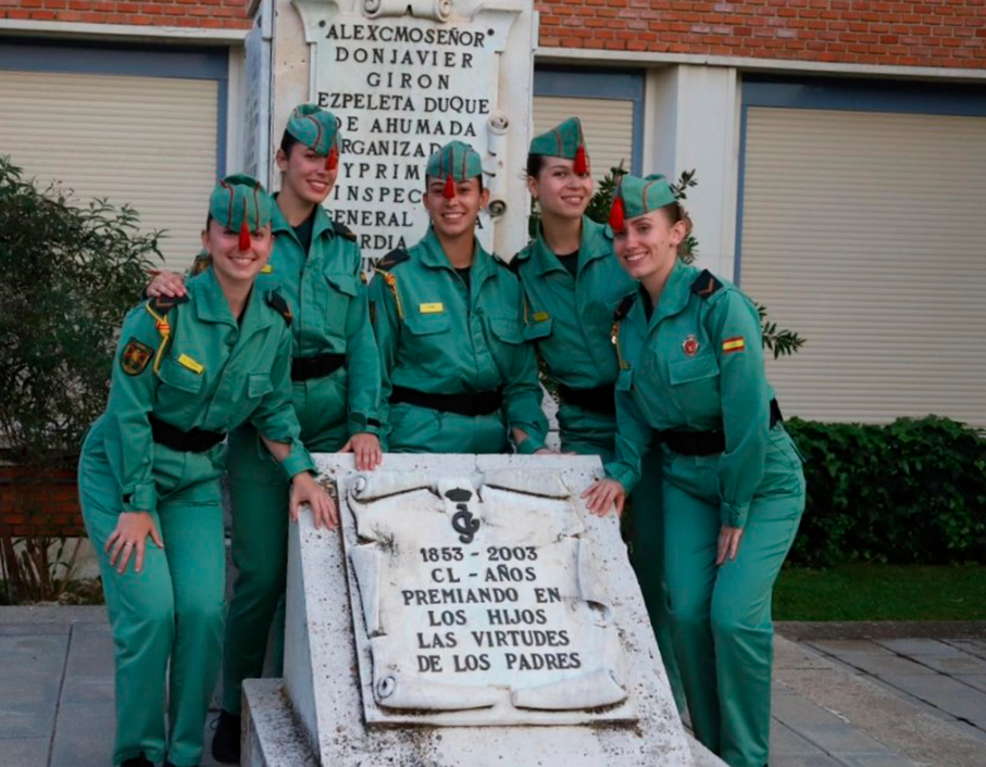 Alumnas del Colegio de Guardias Jóvenes de Valdemoro en la convocatoria 2026